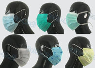 Άνετη μίας χρήσης μάσκα προσώπου ελαφριά με το διευθετήσιμο σφιγκτήρα γεφυρών μύτης προμηθευτής