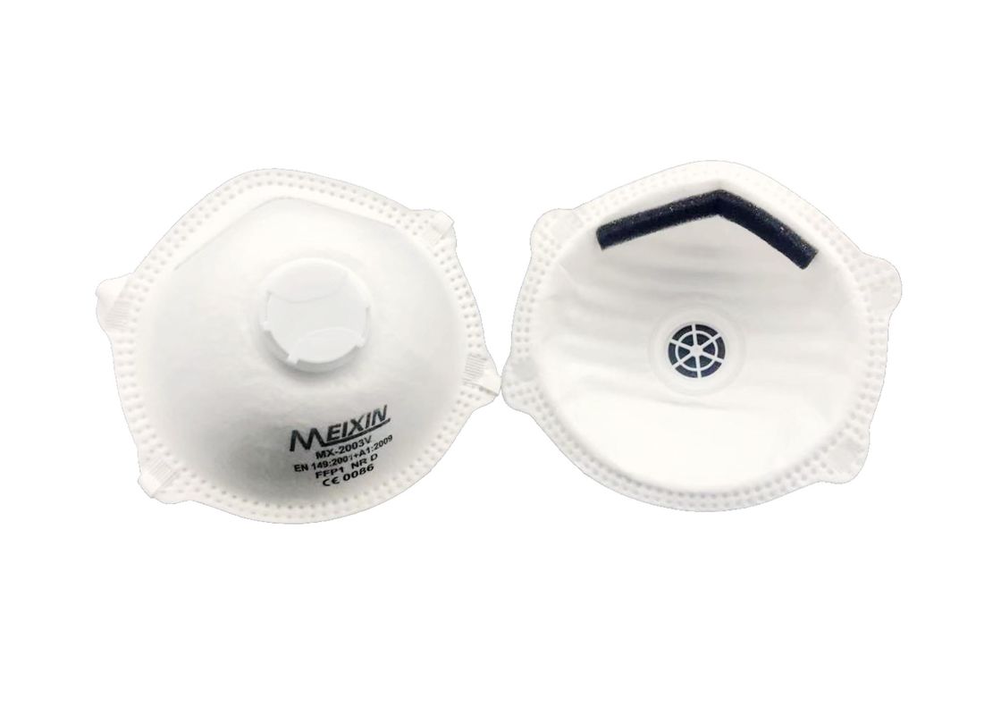 Κατά της μόλυνσης μάσκα σκόνης υψηλής επίδοσης FFP1V με τη βαλβίδα εκπνοής προμηθευτής