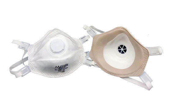 Μη ενοχλώντας άνθρακα αναπνευστικών συσκευών πιστοποίηση CE χρώματος μασκών μαλακή άσπρη προμηθευτής