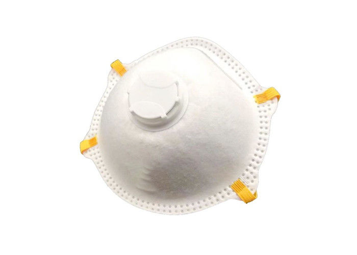 FFP1V μίας χρήσης εκπνοής βαλβίδων σκόνη Noseclip αναπνευστικών συσκευών διευθετήσιμη ανθεκτική προμηθευτής