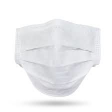 Άσπρη μάσκα σκόνης χρώματος μίας χρήσης μη που υφαίνεται + έγγραφο φίλτρων + μη υφαμένο υλικό προμηθευτής