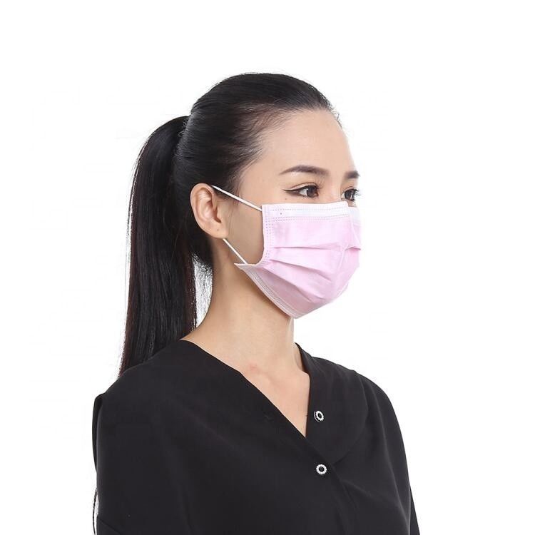 Αναπνεύσιμη μίας χρήσης μάσκα μασκών προσώπου υφαμένη Earloop 3ply μη κατά της μόλυνσης προμηθευτής